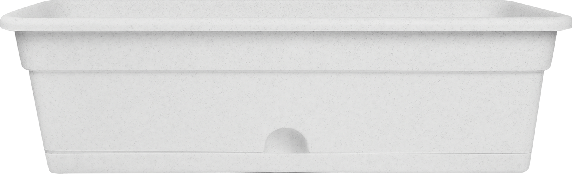 Ящик балконный 60x20x17 см v12 л пластик мрамор