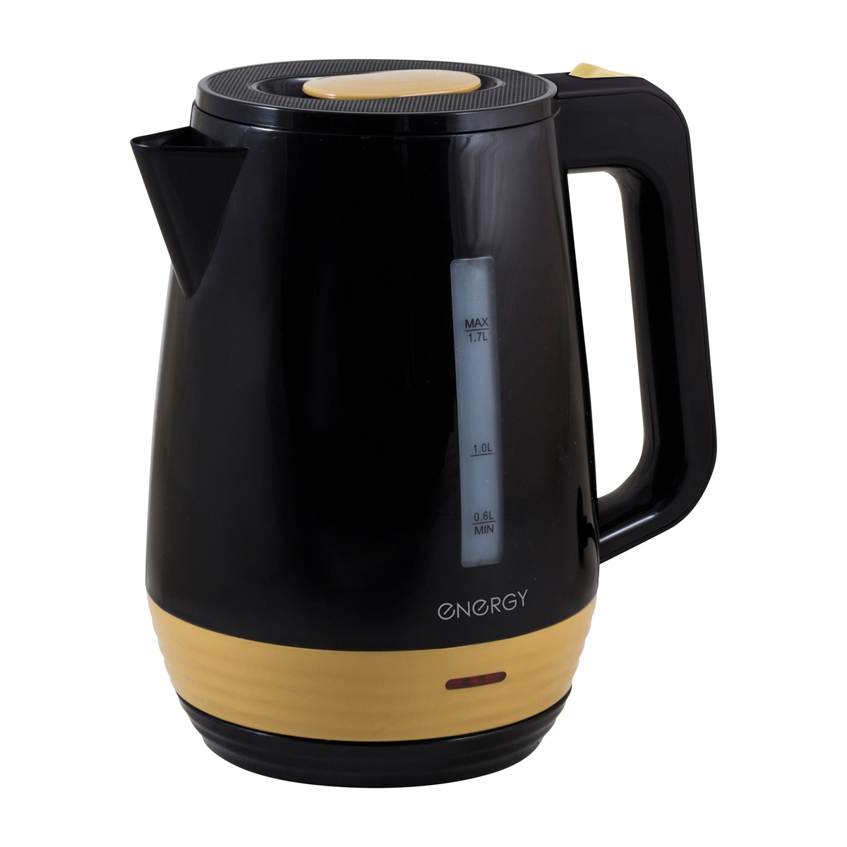 Изображение товара Электрический чайник Energy черный 1.7 л пластик