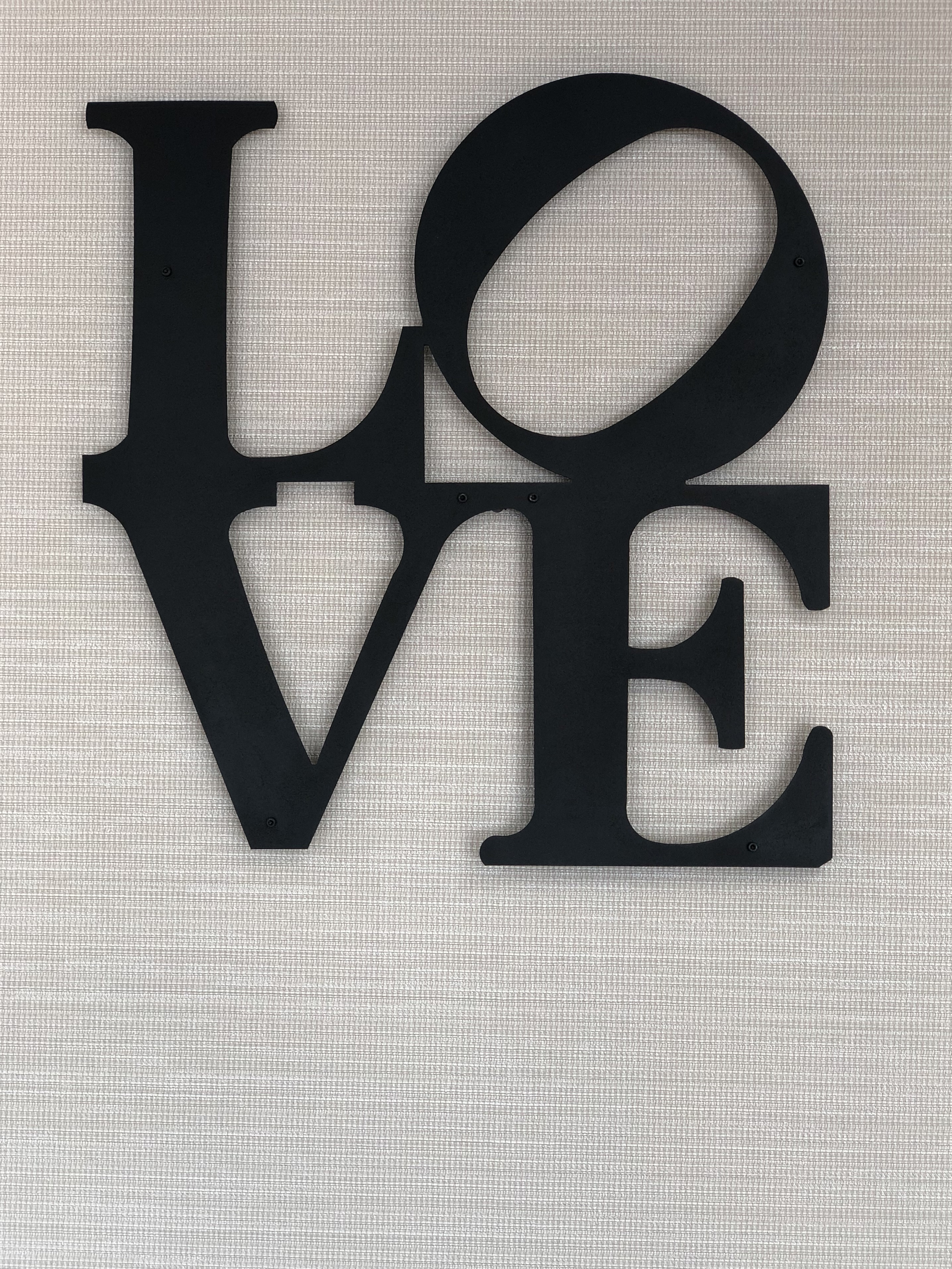 Изображение товара Панно настенное металлическое Buanart Love 44.5x42.5 см