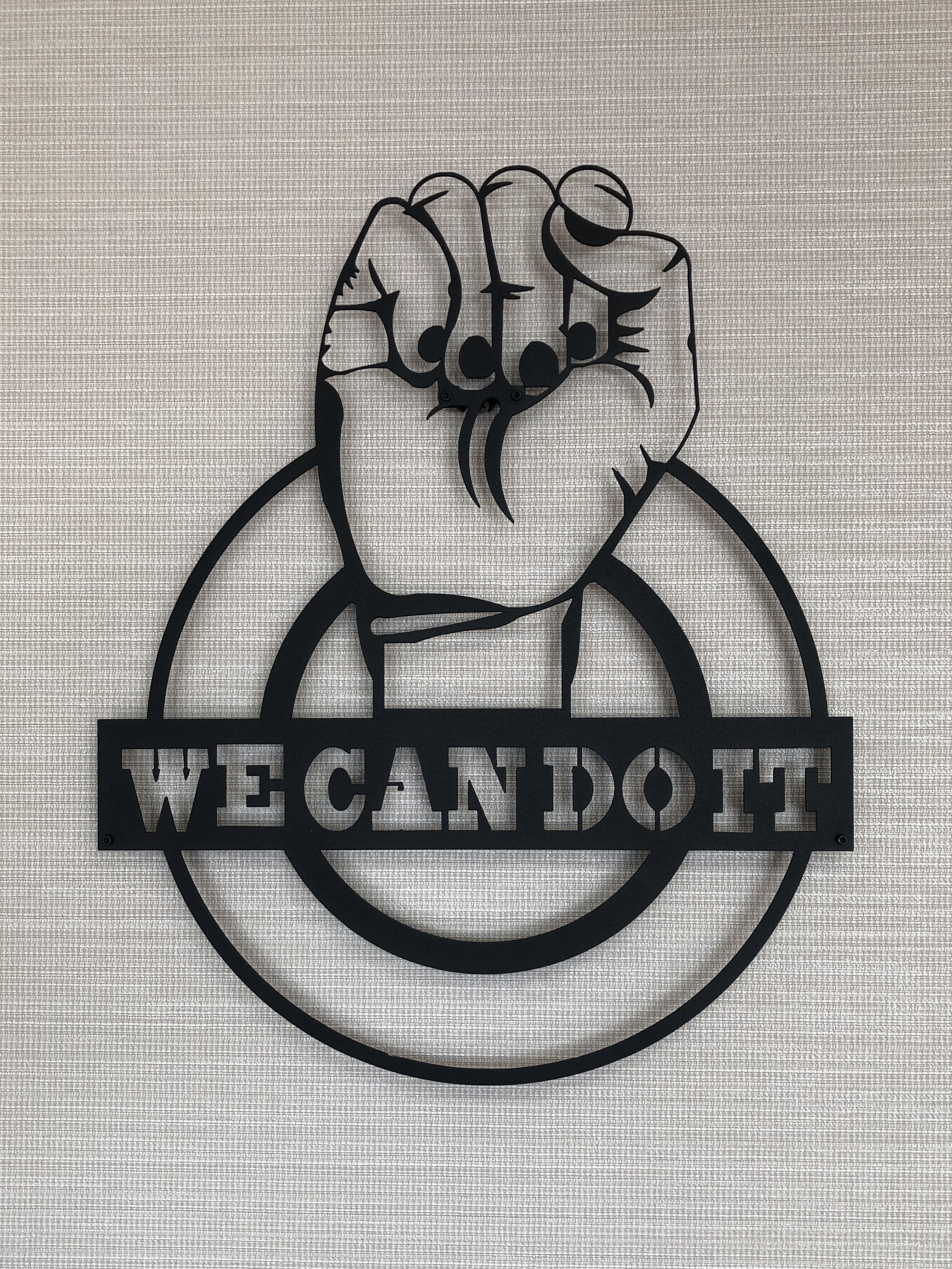 Изображение товара Панно настенное металлическое BUANART "We Can Do It"41х50 см Изображение товара Панно настенное металлическое BUANART "We Can Do It"41х50 см
