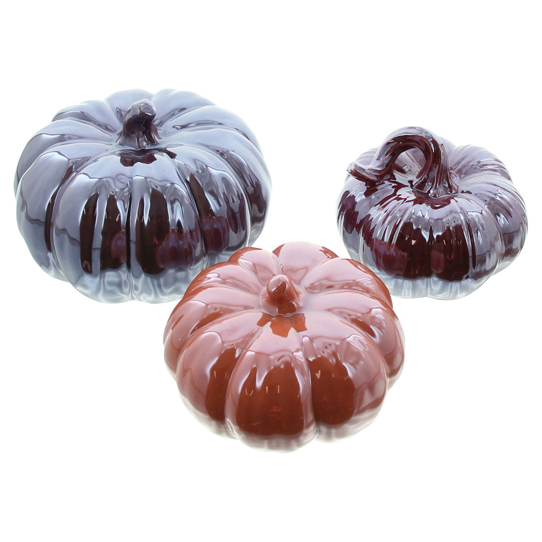 Изображение товара Декоративные фигуры Frank "Тыквы", 3 шт