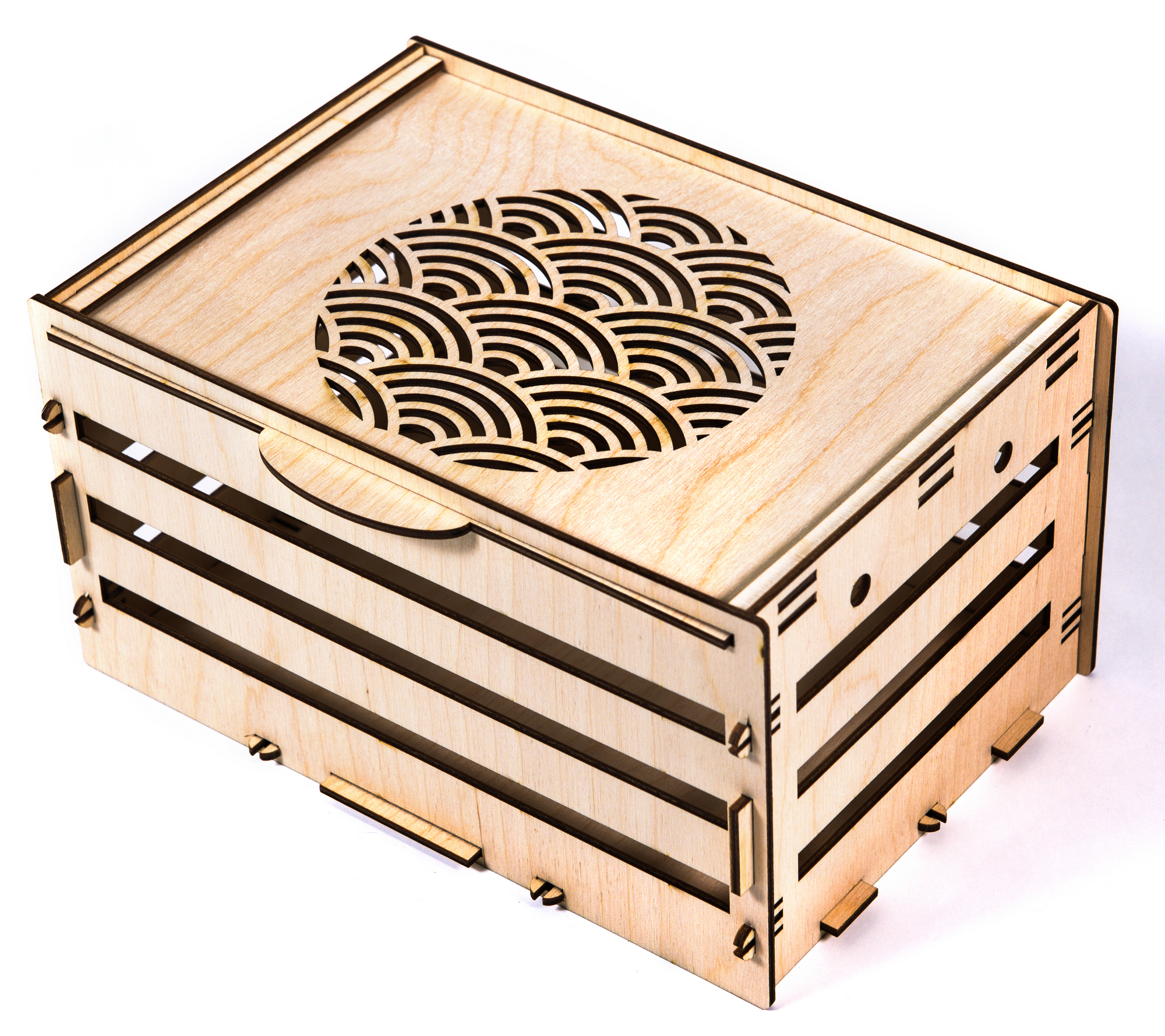 Изображение товара Декоративный ящик TR-788519 — влагостойкая фанера, 130x250 мм, бежевый