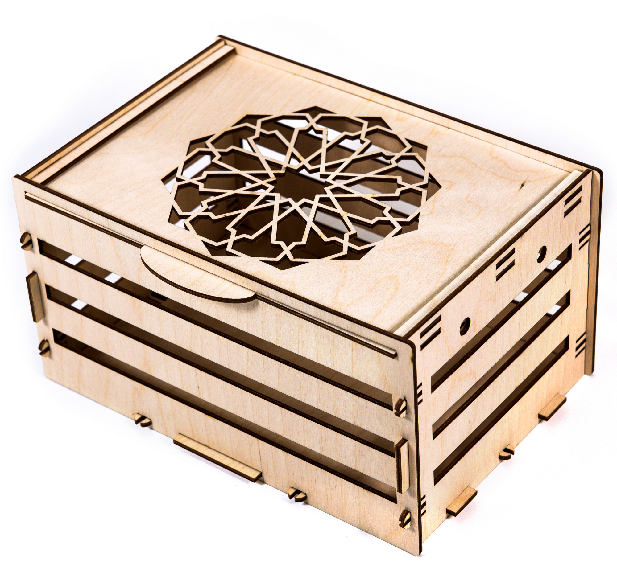 Изображение товара Декоративный ящик TR-788523, фанера, 130х250 мм, Бежевый