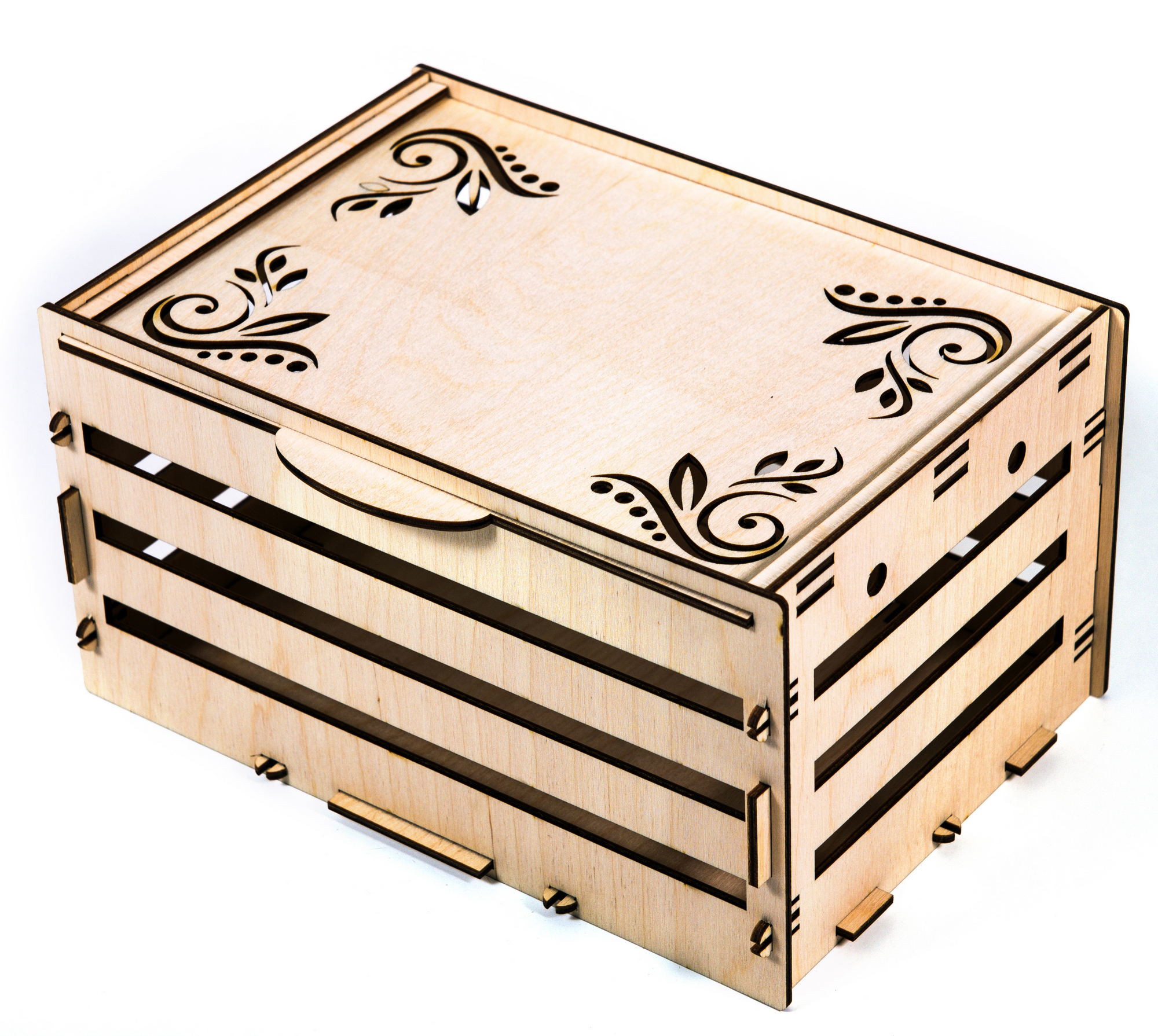 Изображение товара Декоративный ящик с крышкой TR-788524