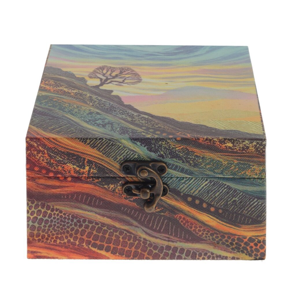 Изображение товара Шкатулка 14x14x8,5 см с депликацией и замком