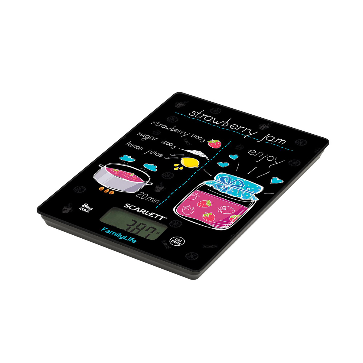 Изображение товара Электронные весы Scarlett SC-KS57P90 максимальная нагрузка 8 кг