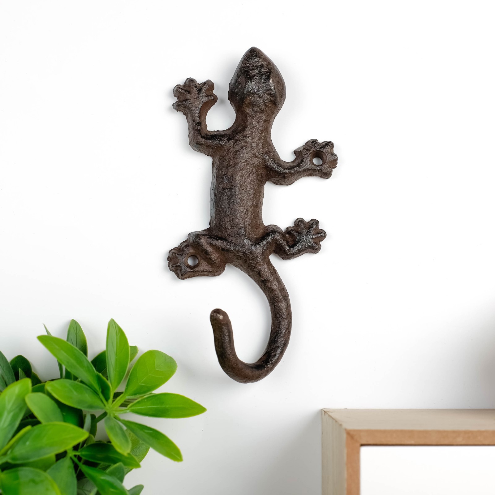 Изображение товара Крючок декоративный Ящерица 14x8.5x2.5 см