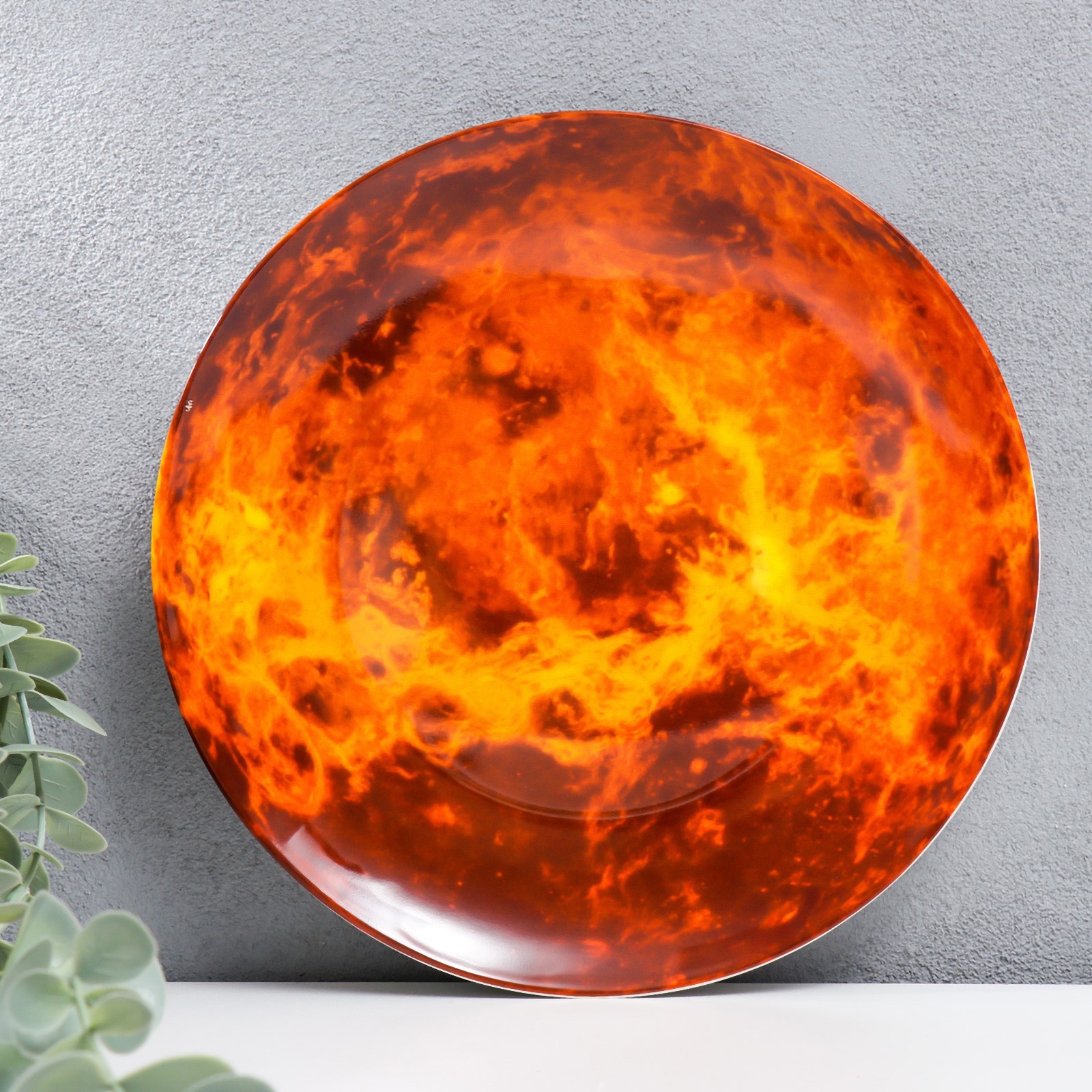 Изображение товара Декор настенный панно-тарелка Солнечная система Венера d=20.5 см