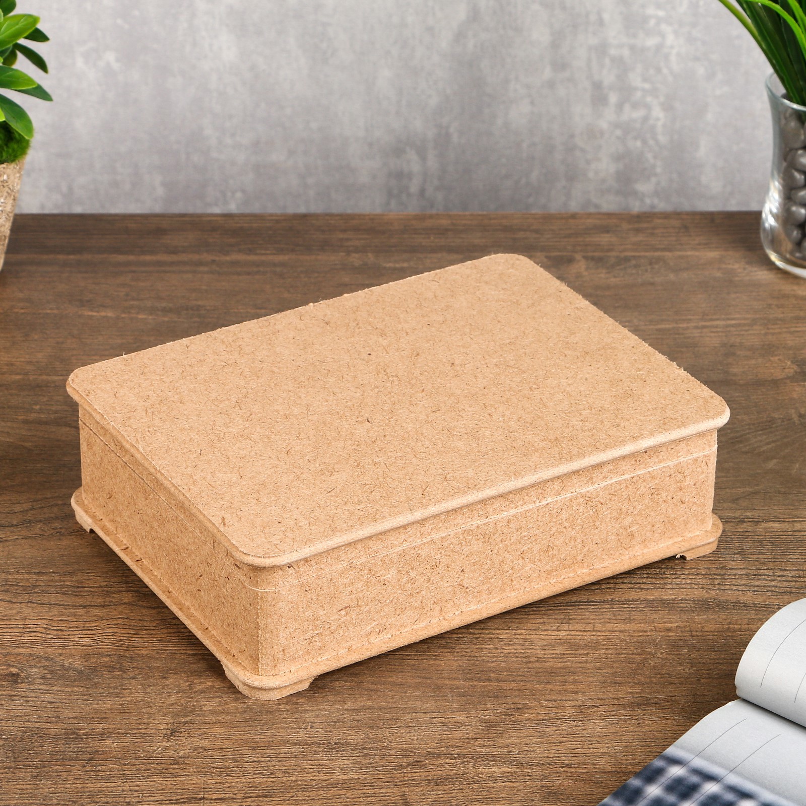 Изображение товара Шкатулка для декора из МДФ 16.5x22.5x6.5 см