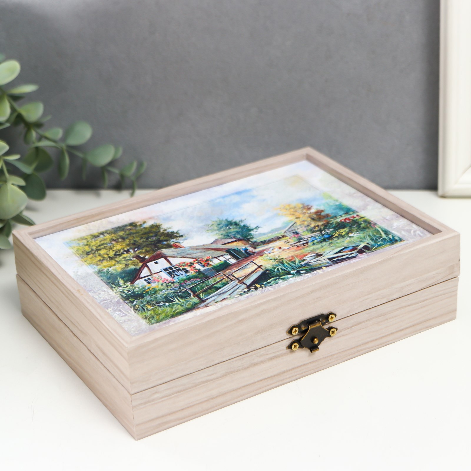 Изображение товара Шкатулка SIMALAND Мостик 18,5x14 см