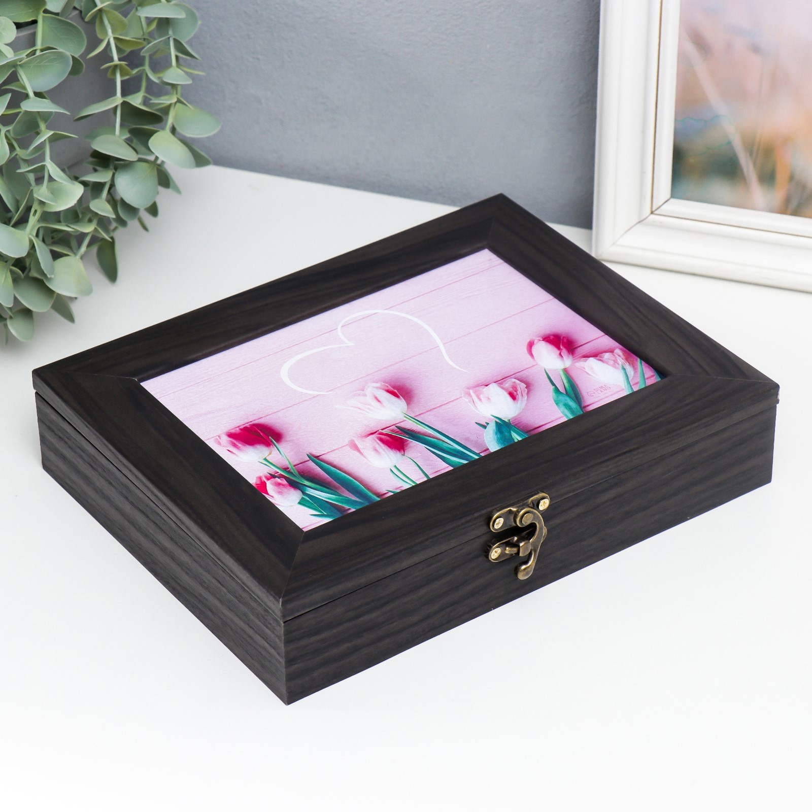 Изображение товара Шкатулка Венге 18x23x5 см 4 мод.