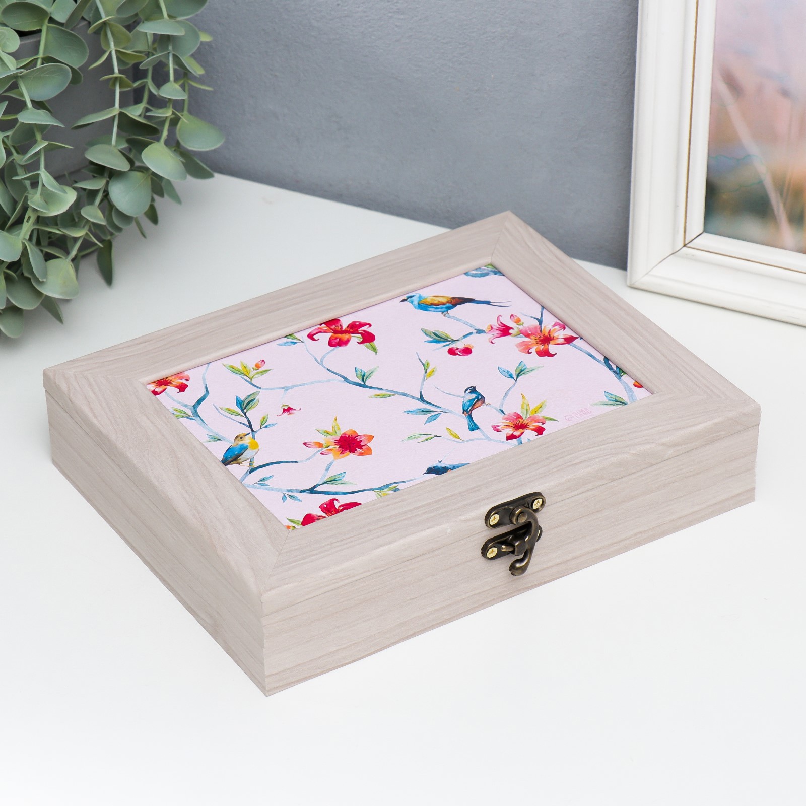 Изображение товара Шкатулка Молочный дуб 18x23x5 см