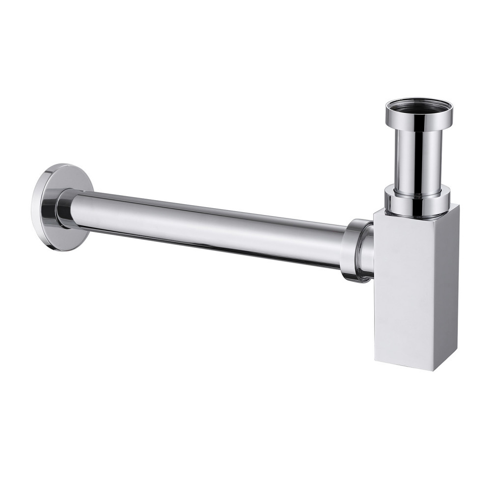 Изображение товара Сифон для раковины ABBER AF0031 хром из латуни Германия