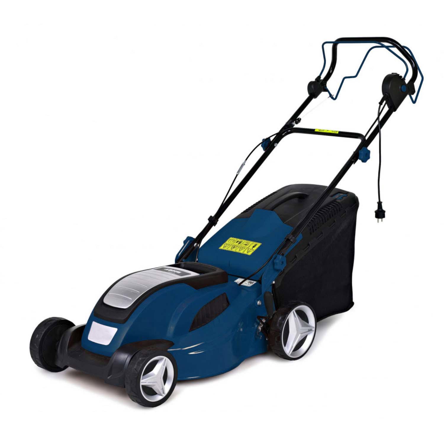 Изображение товара Электрическая газонокосилка Hyundai LE 4600S 1800 Вт 46 см для ухода за газоном