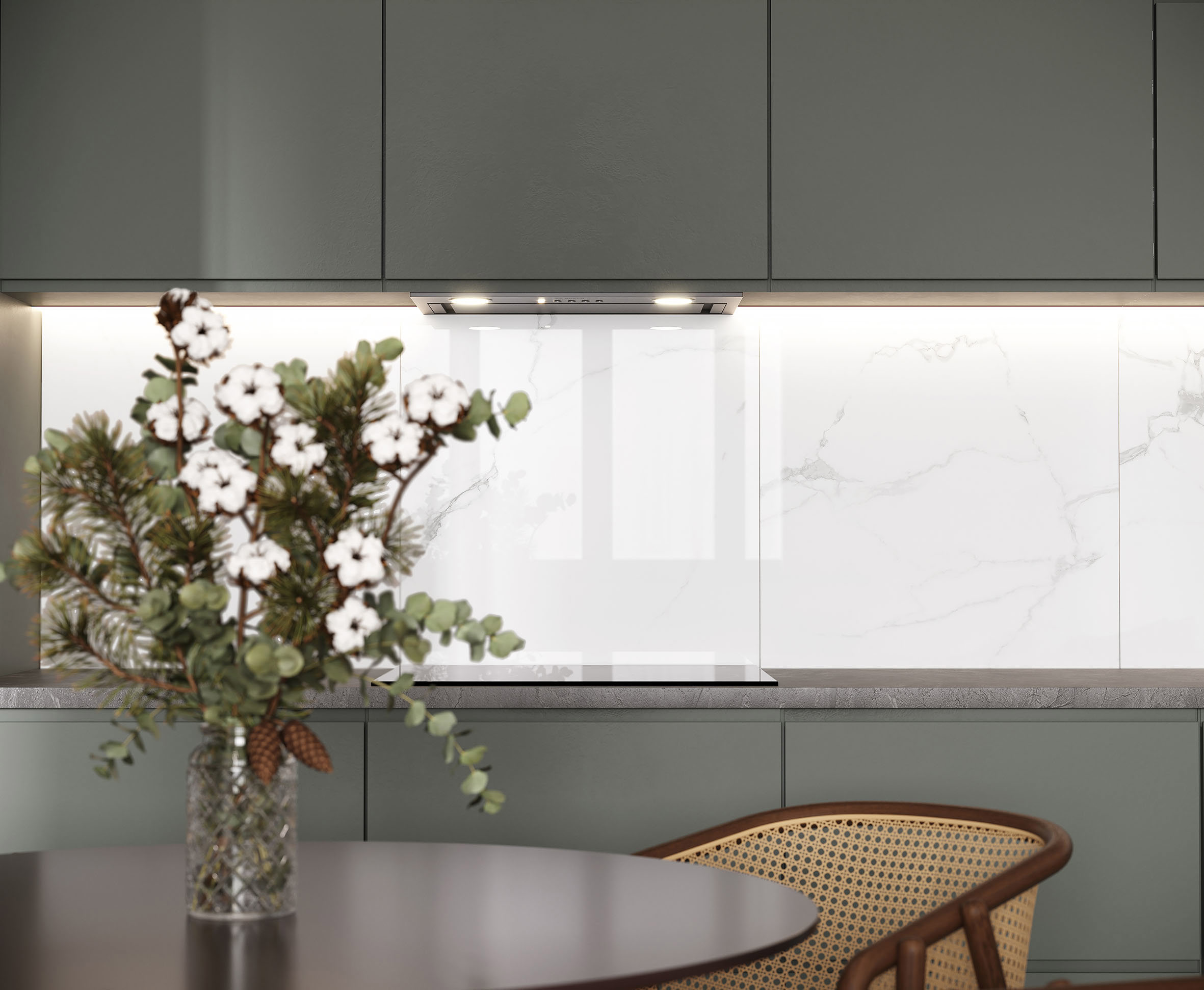 Изображение товара Керамогранит Laparet Pristine White 60x120 см для пола и стен, мраморный эффект