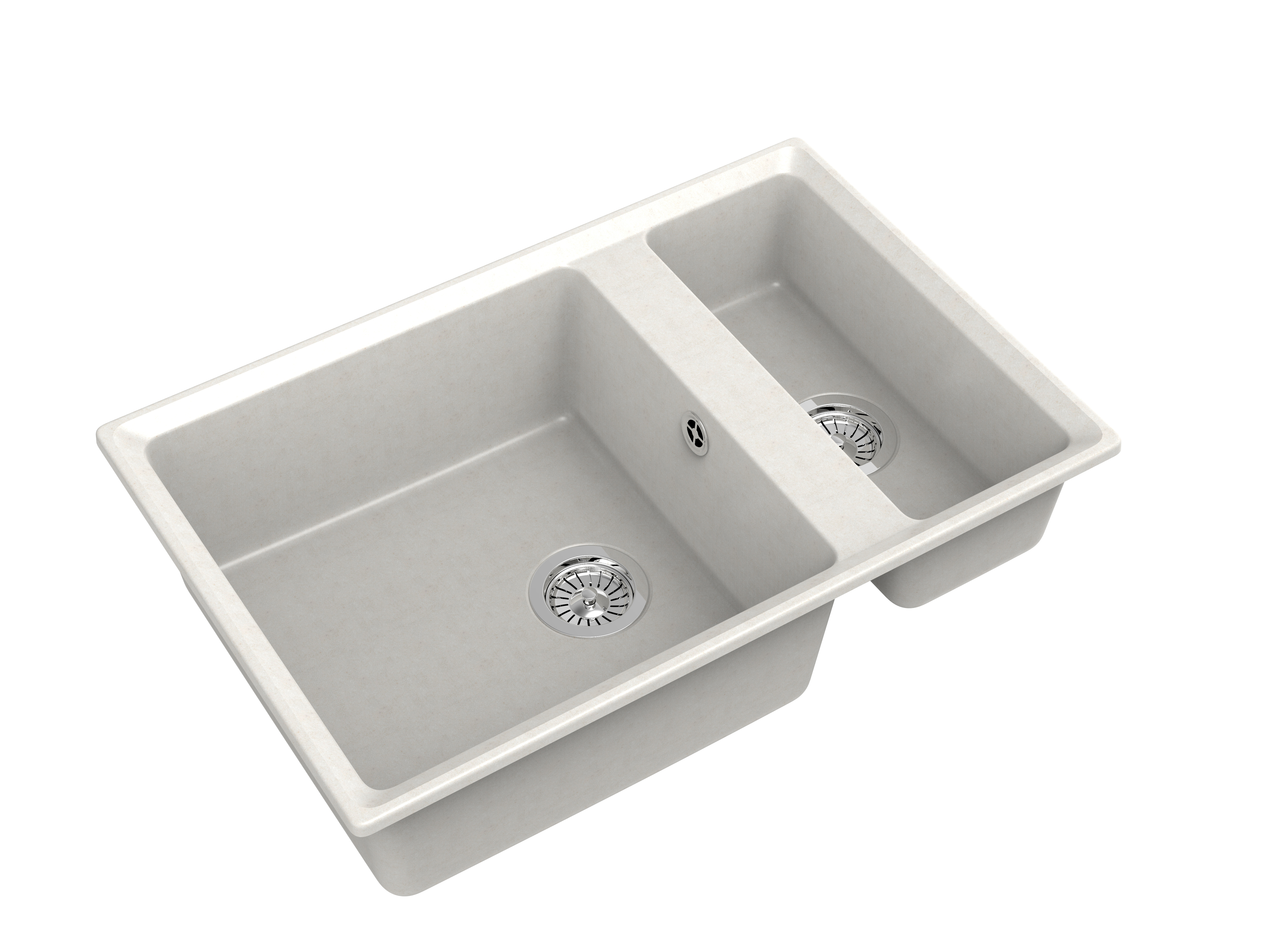 Изображение товара Кухонная мойка Granfest Level LV-760K белый