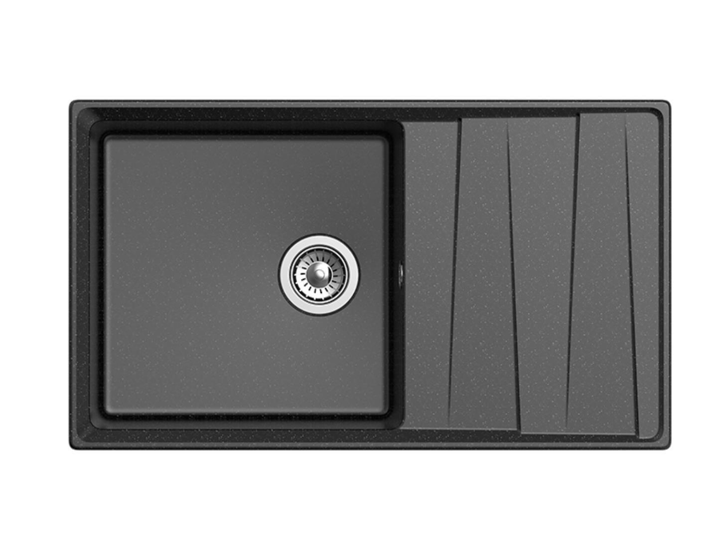 Изображение товара Кухонная мойка Granfest Level LV-860L черный