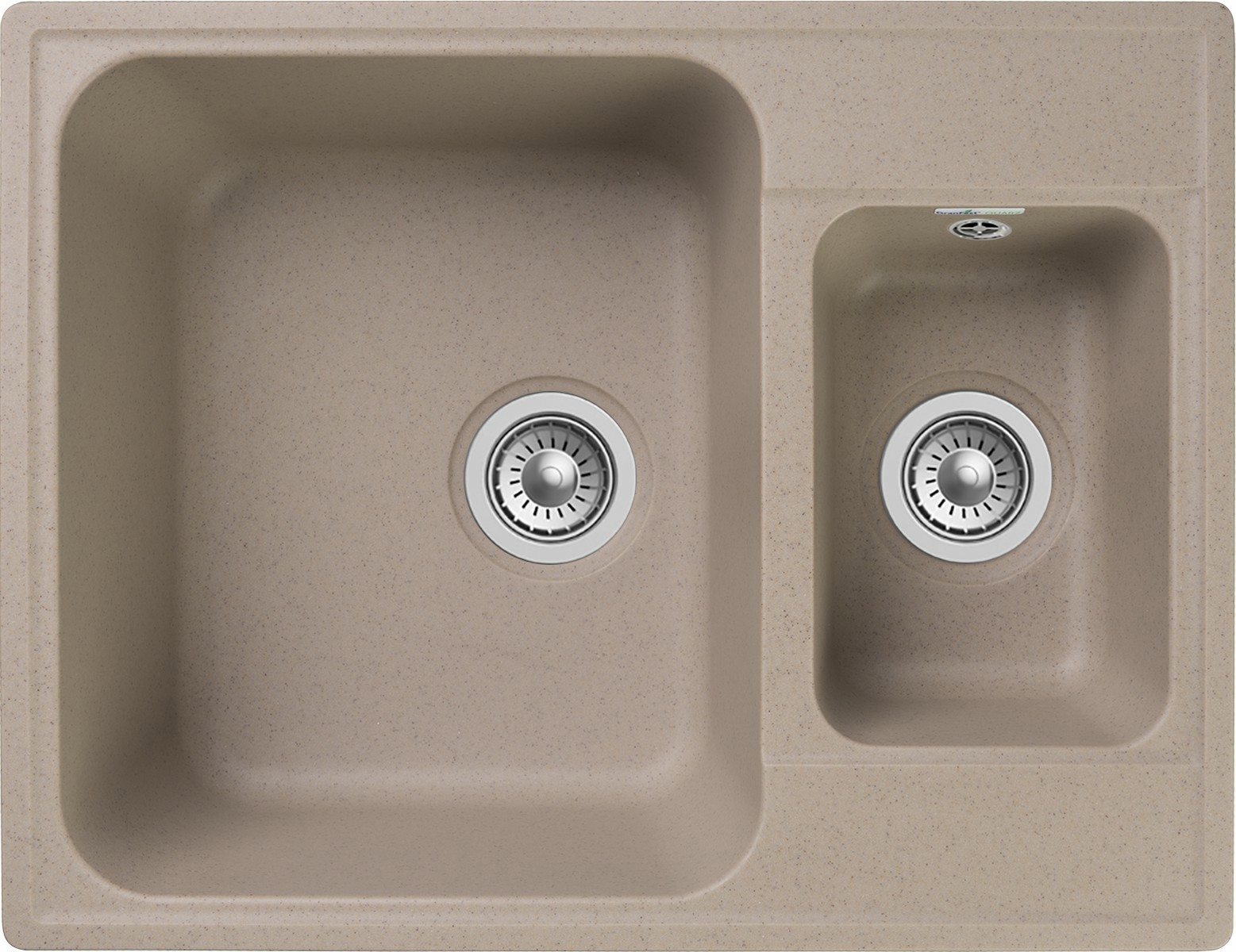 Изображение товара Кухонная мойка GranFest Z 09 QUARZ09 песок 1.5-чашая, прямоугольная