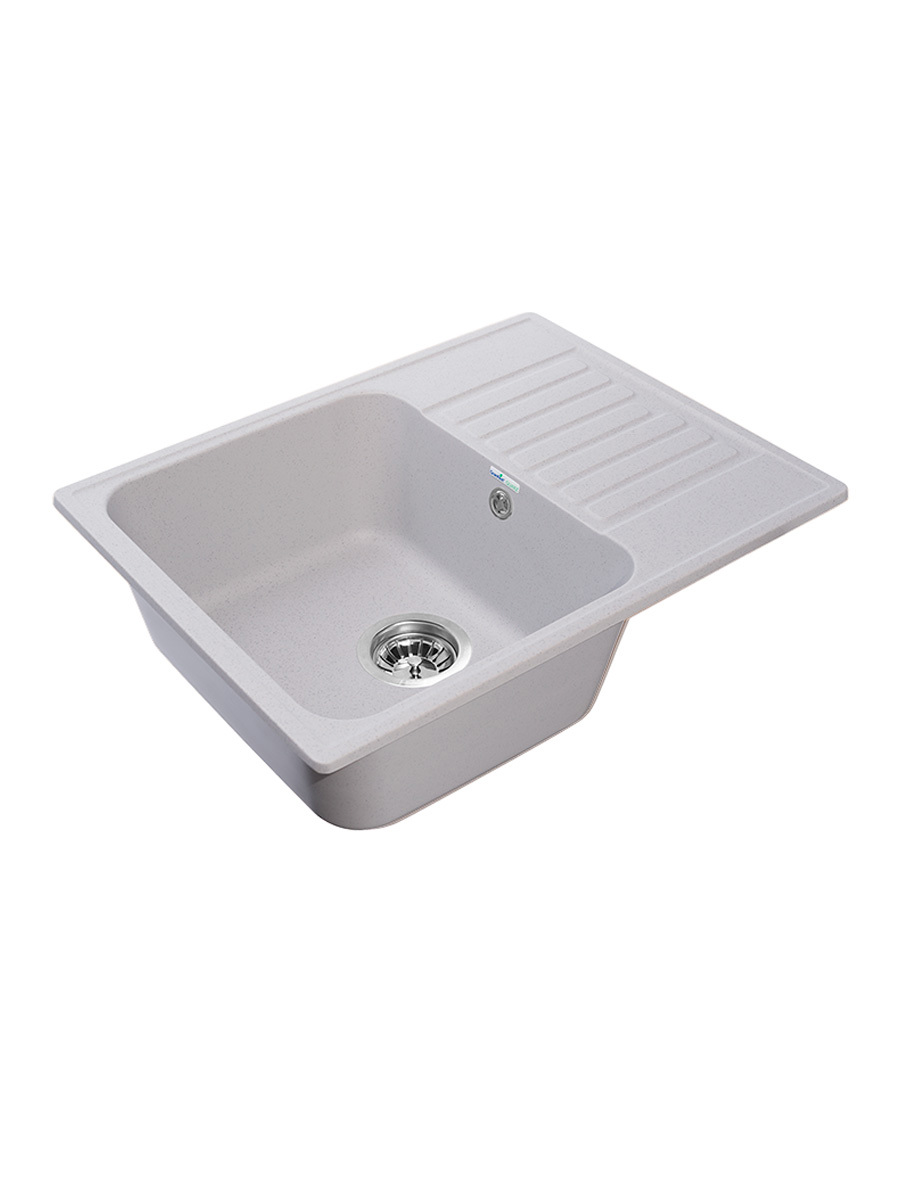 Изображение товара Кухонная мойка GranFest Z 13 QUARZ13 серый врезная из кварца прямоугольная