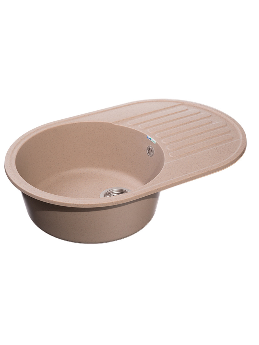 Изображение товара Кухонная мойка GranFest Z 18 QUARZ18 песок 740х480 мм искусственный камень