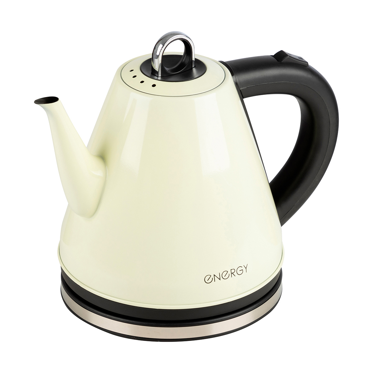 Изображение товара Электрический чайник Energy 1.2 л бежевый механический с защитой