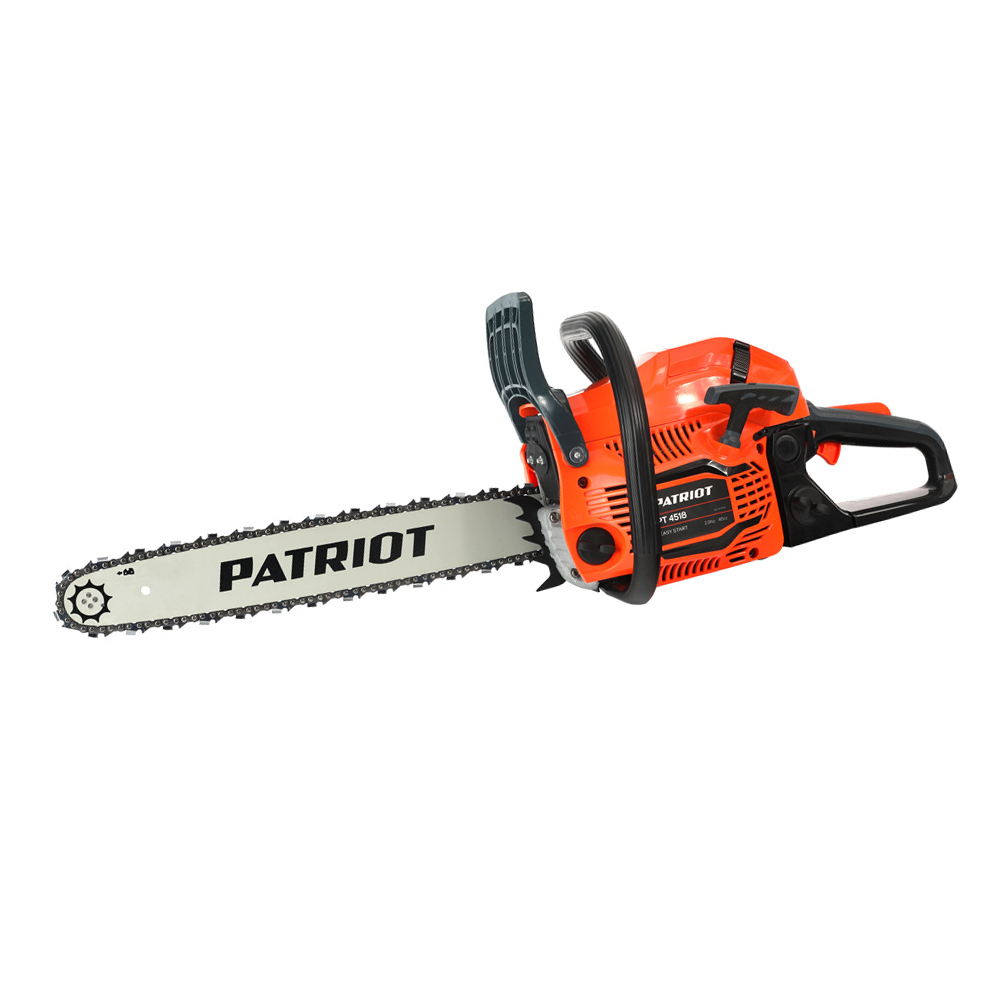 Изображение товара Бензопила Patriot PT 4518 2.9 л.с. 45 см шина для деревьев и заготовки