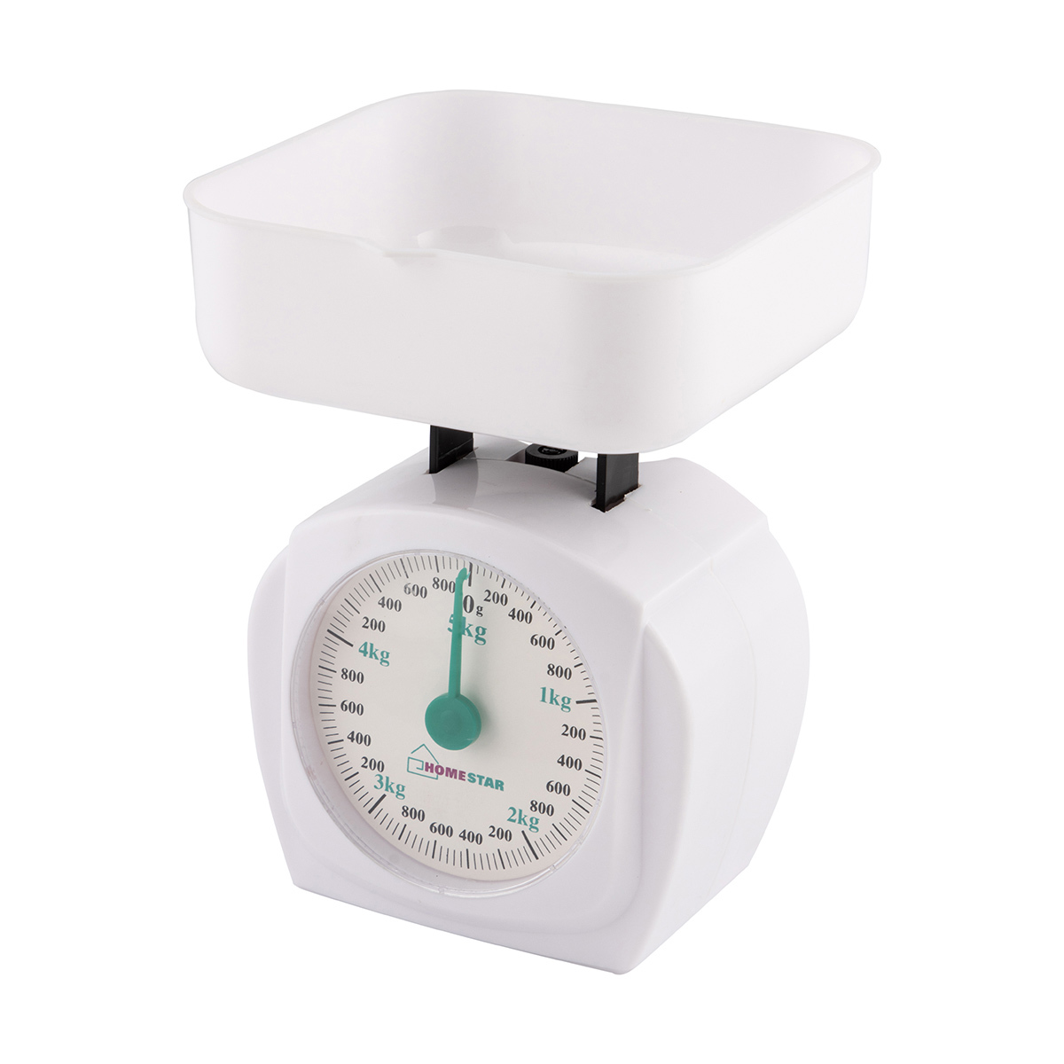 Изображение товара Кухонные механические весы Homestar 232418 до 5 кг белый