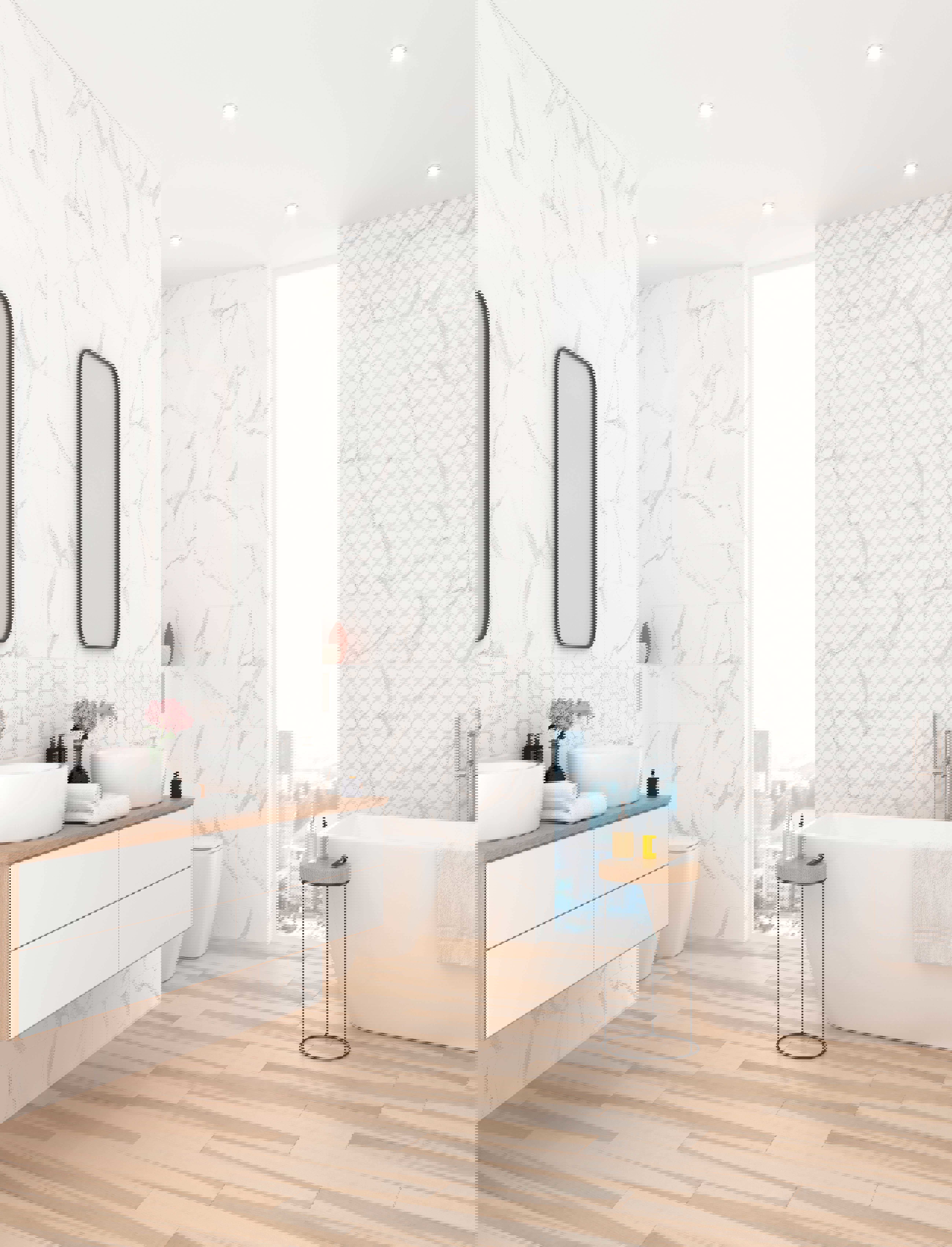 Изображение товара Керамическая плитка Creto Scales 25x40 см для стен