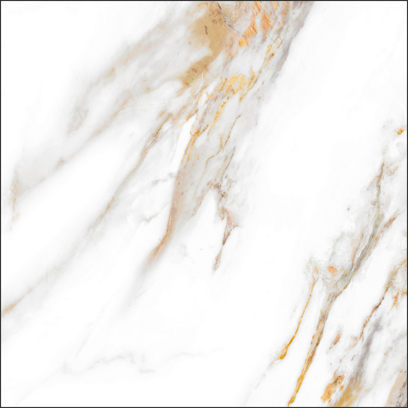 Изображение товара Керамогранит Calacatta Royal 60x60см белый мрамор Россия