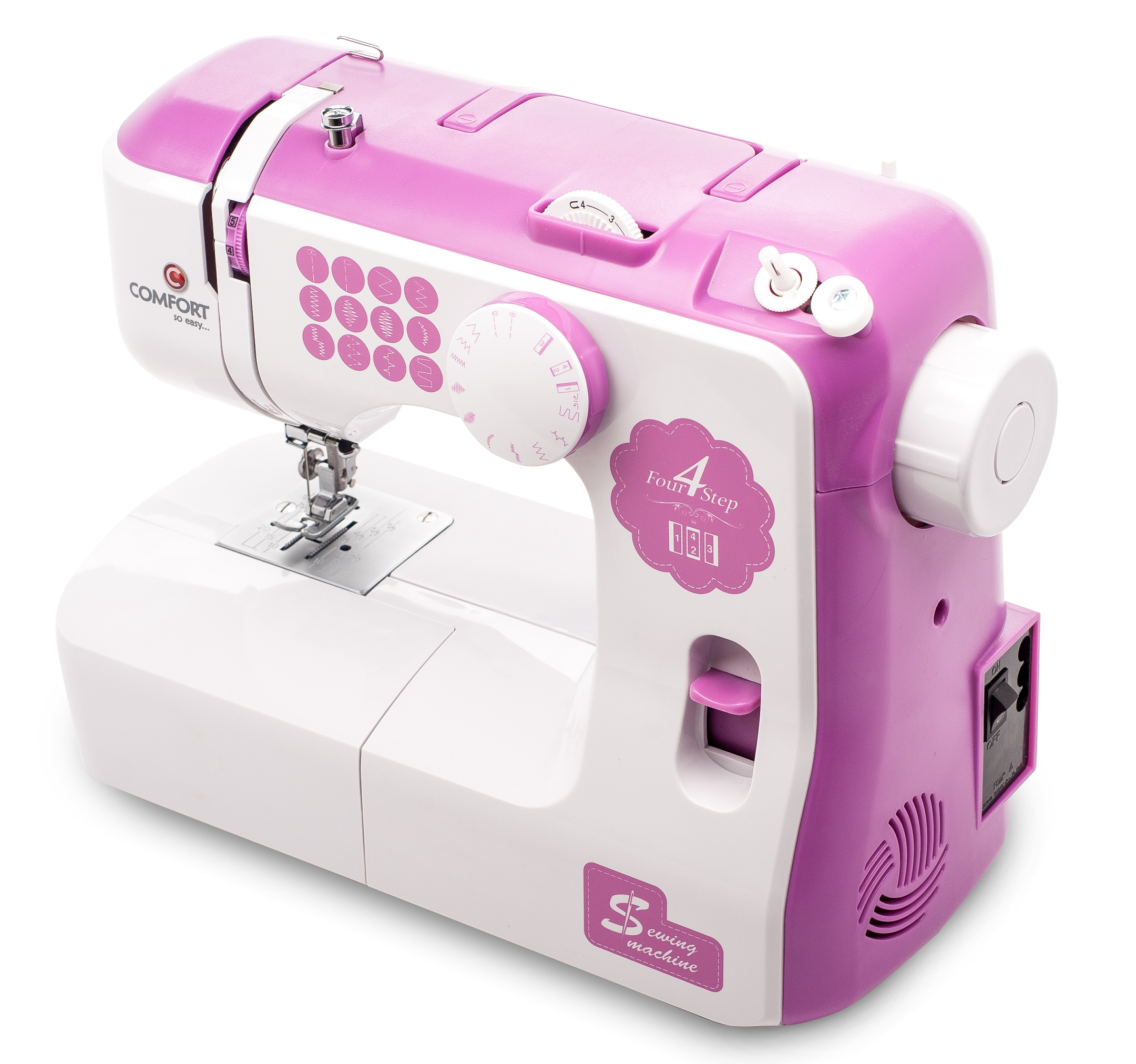 Изображение товара Электромеханическая швейная машина Comfort 210 с 15 операциями и высокой скоростью шитья