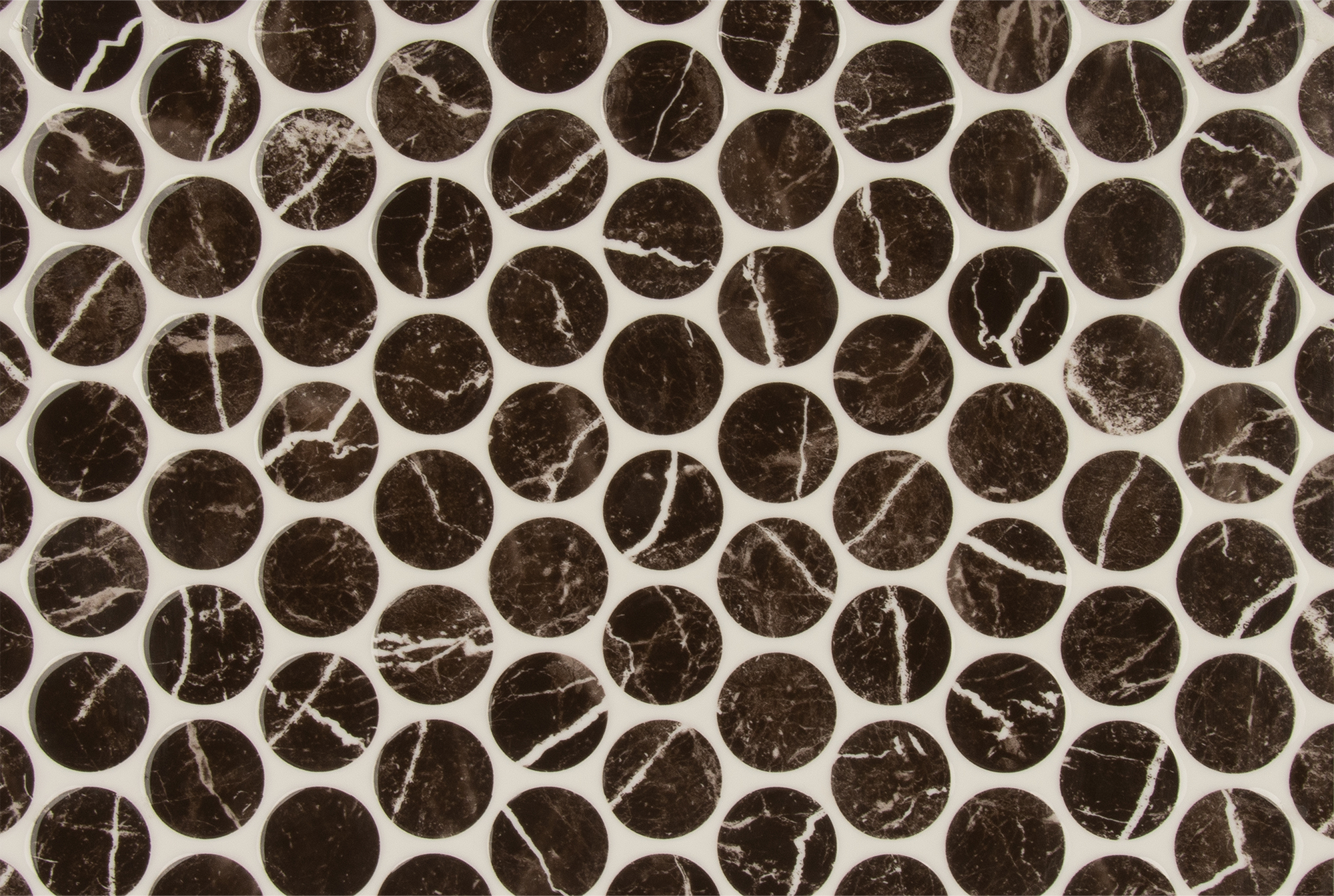 Изображение товара Настенная плитка Помпеи 1 черного цвета 27.5х40 см