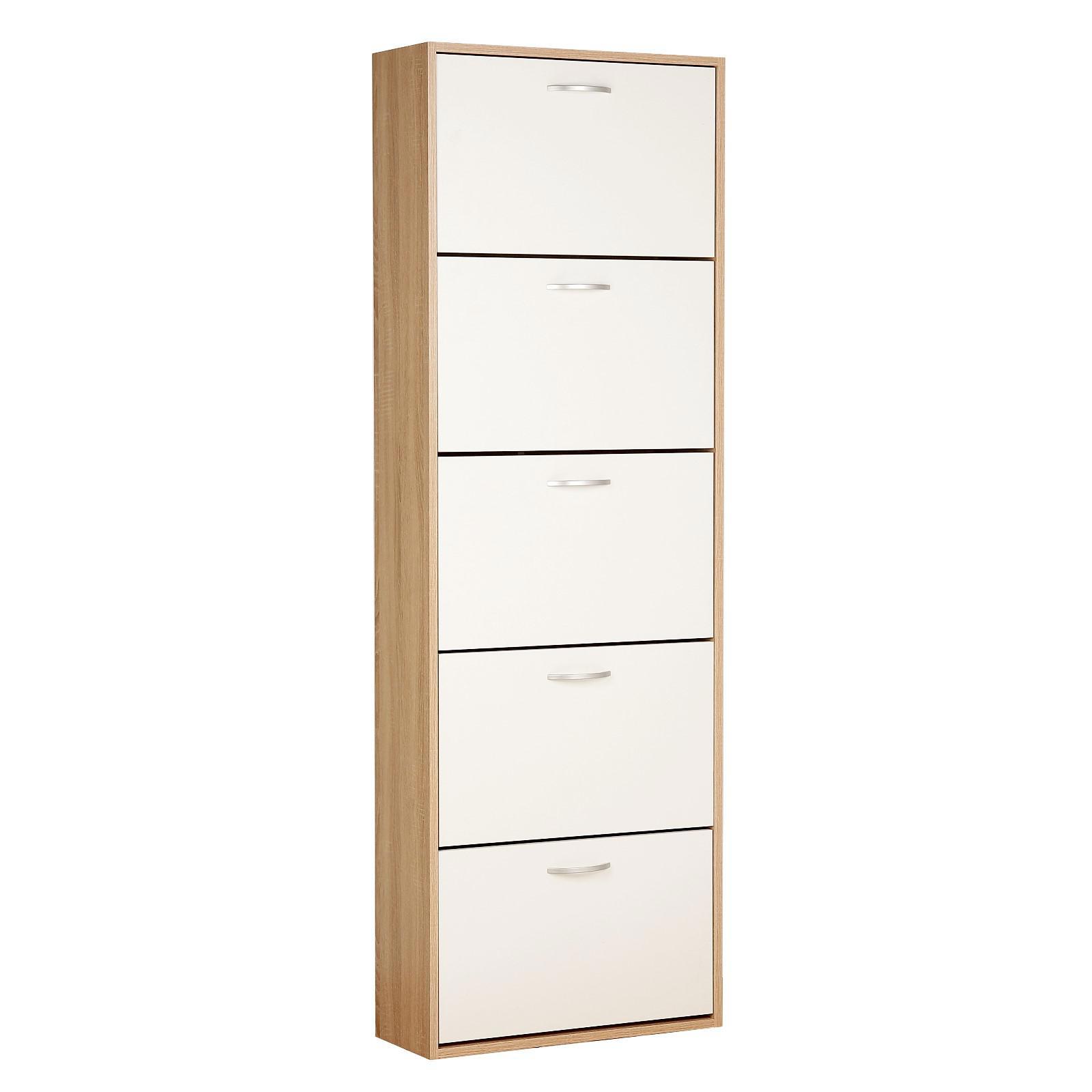 Изображение товара Обувница Клик мебель 600x1800x222 мм ЛДСП дуб сонома стильная и удобная