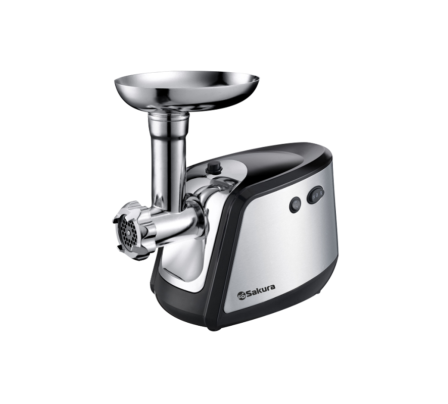 Изображение товара Мясорубка электрическая Sakura Sa-6407 1500 Вт цвет сталь