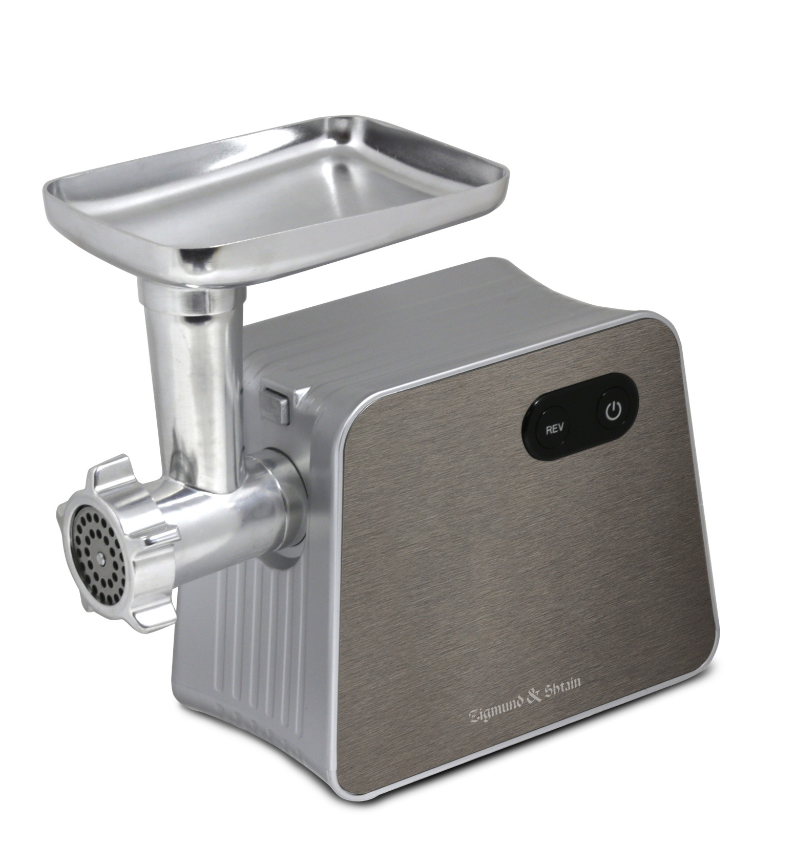 Изображение товара Мясорубка электрика Zigmund & Shtain ZMG-010 2500 Вт серебристая