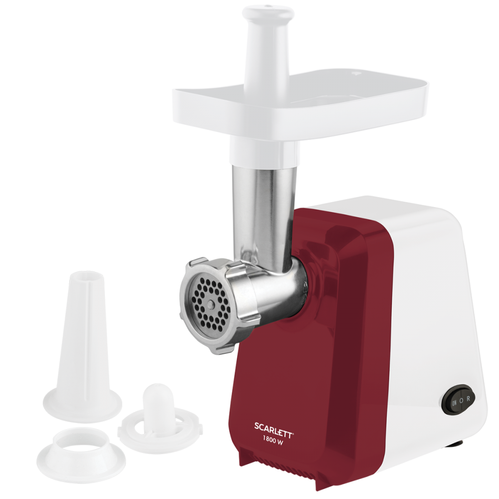 Изображение товара Мясорубка электрическая Scarlett SC-MG45S62 1800 Вт цвет красный