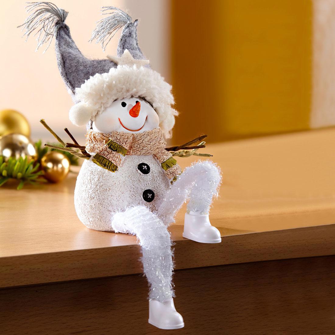 Изображение товара Декоративный предмет Tri-International Снеговик Эвальд 07807