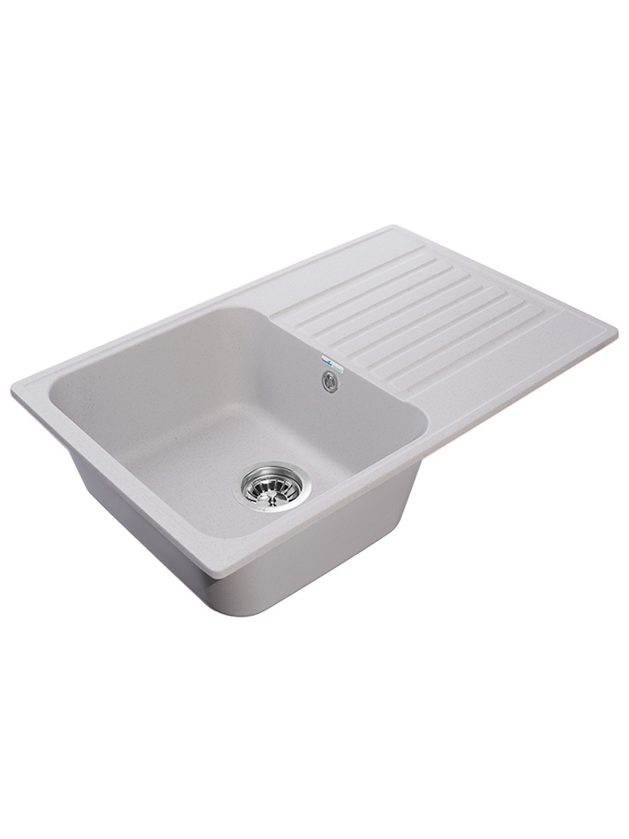 Изображение товара Кухонная мойка GRANFEST Z 78 QUARZ серый с прямоугольной формой