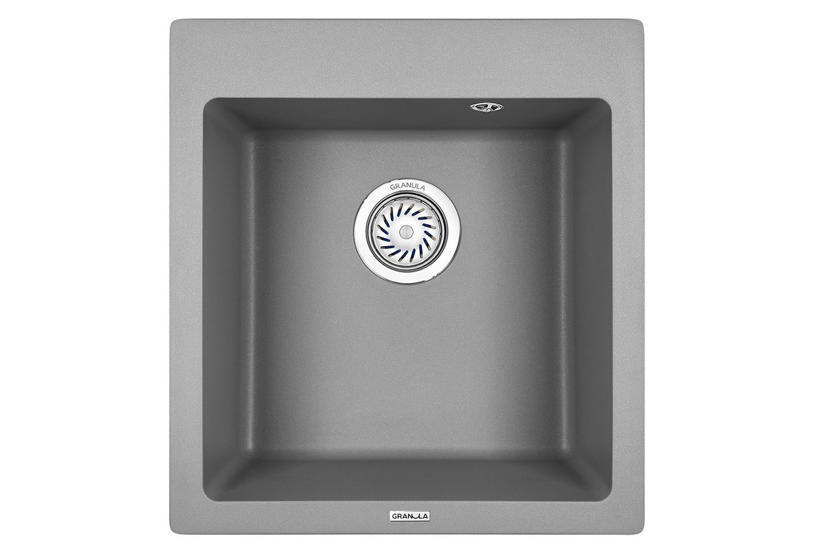 Изображение товара Кухонная мойка Granula GR-4651 из кварцевого камня 51x46.5 см серый