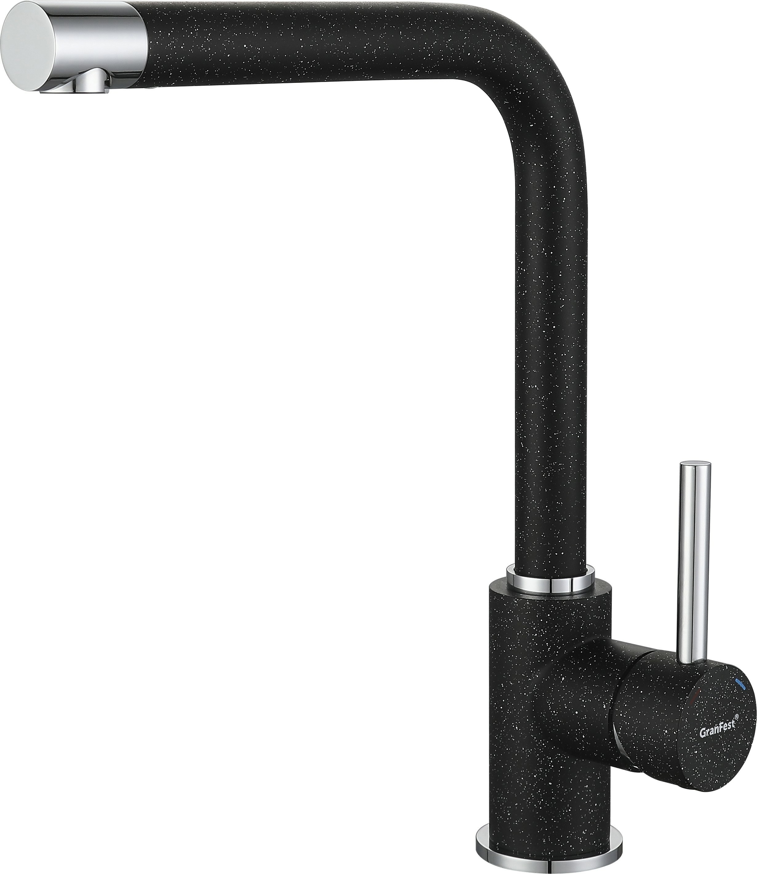 Изображение товара Однорычажный смеситель Granfest 3651 26.4 см цвет черный