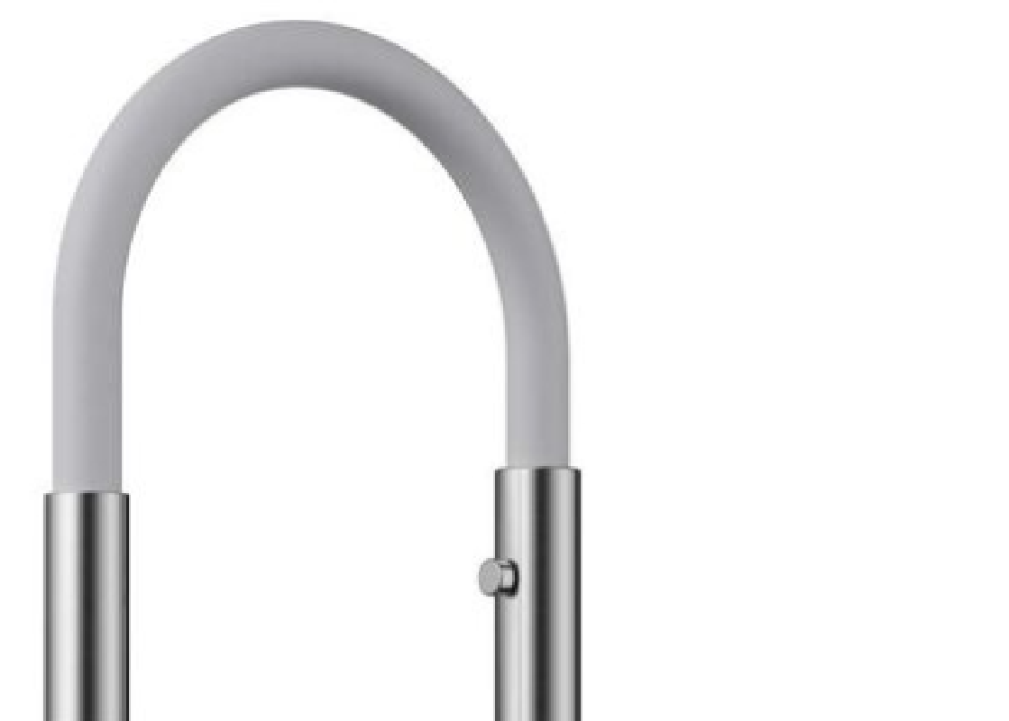 Изображение товара Однорычажный смеситель Omoikiri Osaka излив 21 см цвет белый/сталь