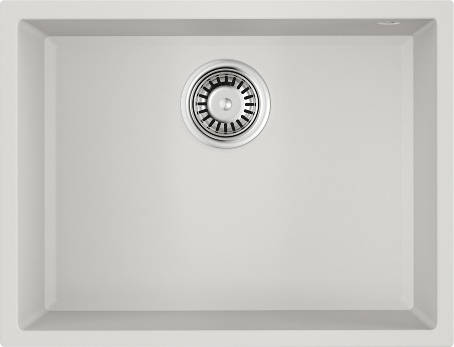 Изображение товара MOIKIRI Tedori 54-U-WH 55x42см, белая моечная раковина из Tetogranit