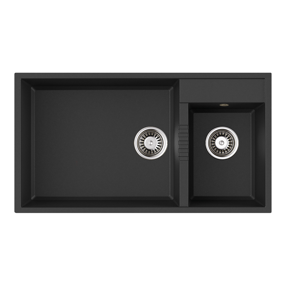 Изображение товара Мойка для кухни врезная Omoikiri 4993940 85x85 см глубина чаши 21.5 см искусственный камень цвет бежевый