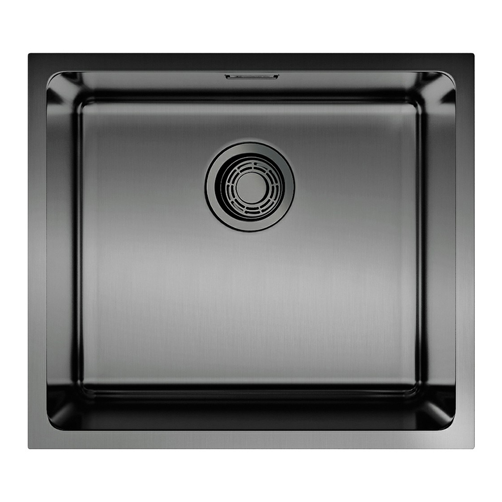 Изображение товара Врезная мойка Omoikiri Tadzava 49-U-GM 49x44см из нержавеющей стали/вороненая сталь