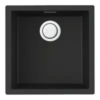 Изображение товара Мойка для кухни врезная Omoikiri 4993781 45.6x45.6 см глубина чаши 20 см искусственный камень цвет графит Изображение товара Мойка для кухни врезная Omoikiri 4993781 45.6x45.6 см глубина чаши 20 см искусственный камень цвет графит