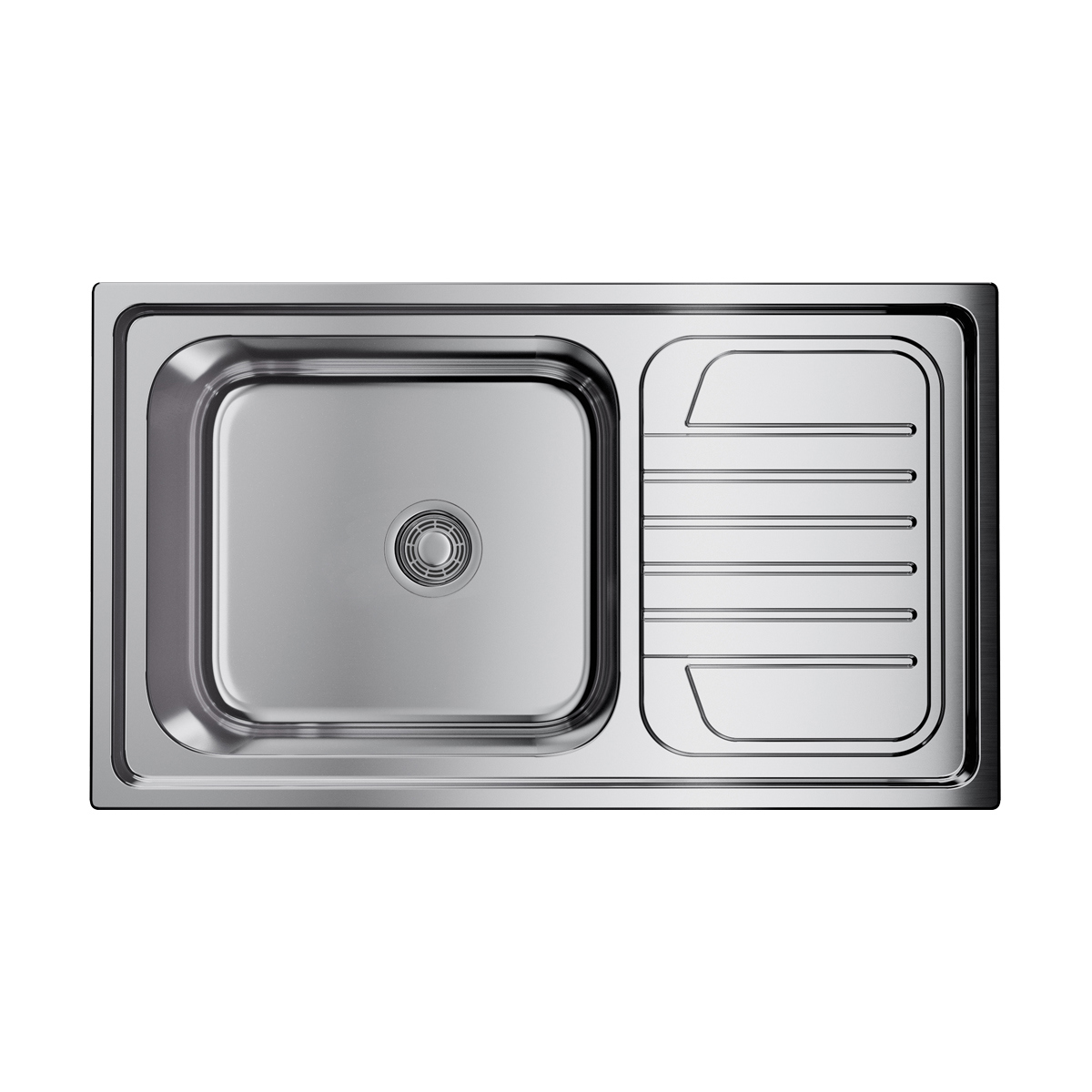 Изображение товара Кухонная мойка OMOIKIRI Haruna 86-IN из нержавеющей стали 86x50 см с гарантией 15 лет