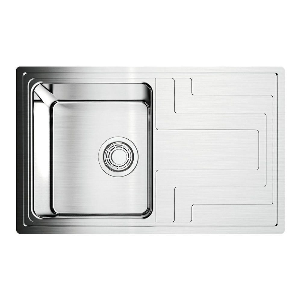 Изображение товара Кухонная мойка OMOIKIRI Mizu 78-IN 78x48см унив./из нержавеющей стали Изображение товара Кухонная мойка OMOIKIRI Mizu 78-IN 78x48см унив./из нержавеющей стали