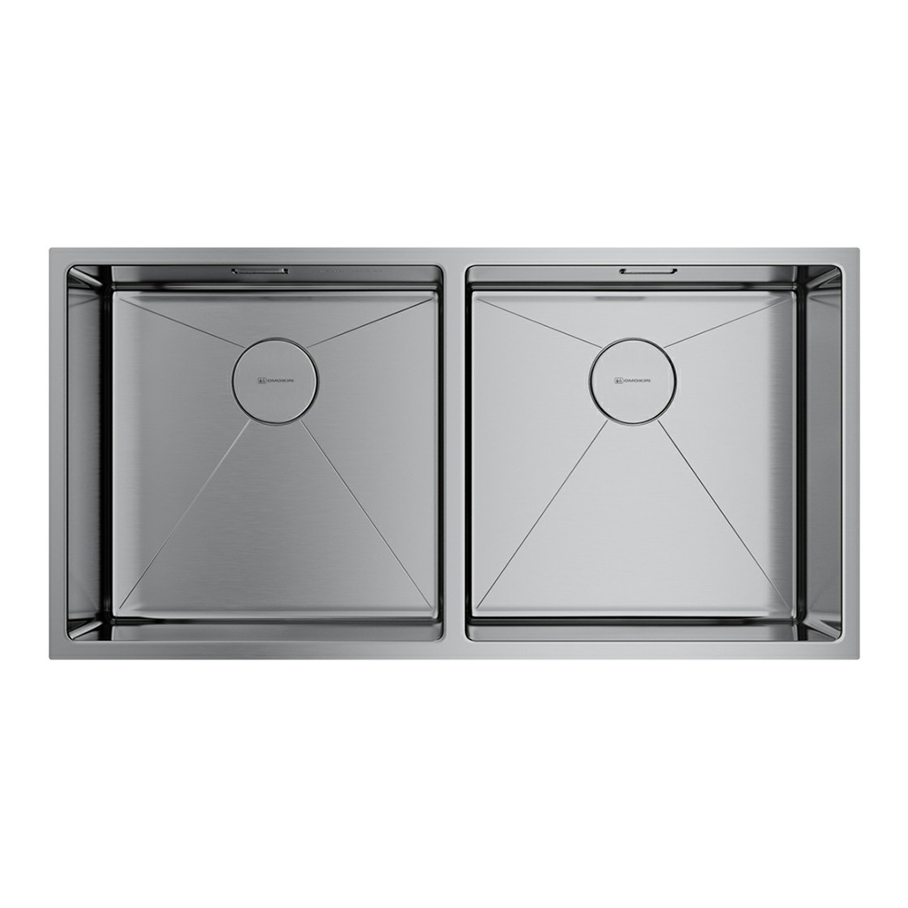Изображение товара Мойка для кухни врезная Omoikiri 4993791 86.5x58.5 см глубина чаши 20 см нержавеющая сталь цвет нержавеющая сталь Изображение товара Мойка для кухни врезная Omoikiri 4993791 86.5x58.5 см глубина чаши 20 см нержавеющая сталь цвет нержавеющая сталь