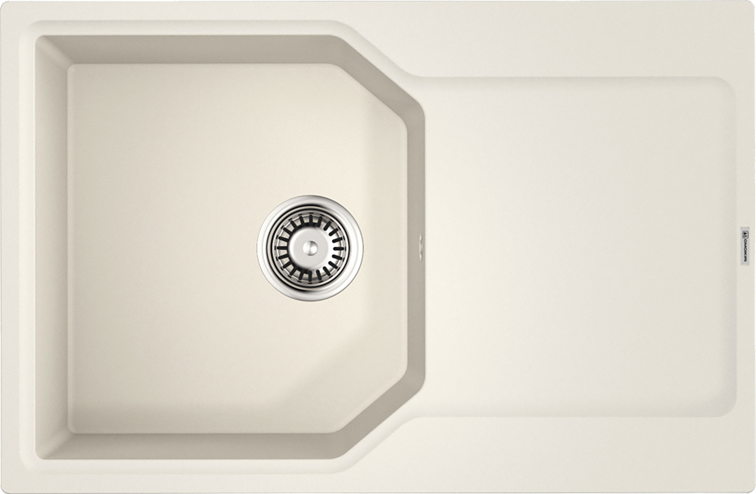 Изображение товара Кухонная мойка OMOIKIRI Yonaka 78-PA из искусственного гранита 78x51 см