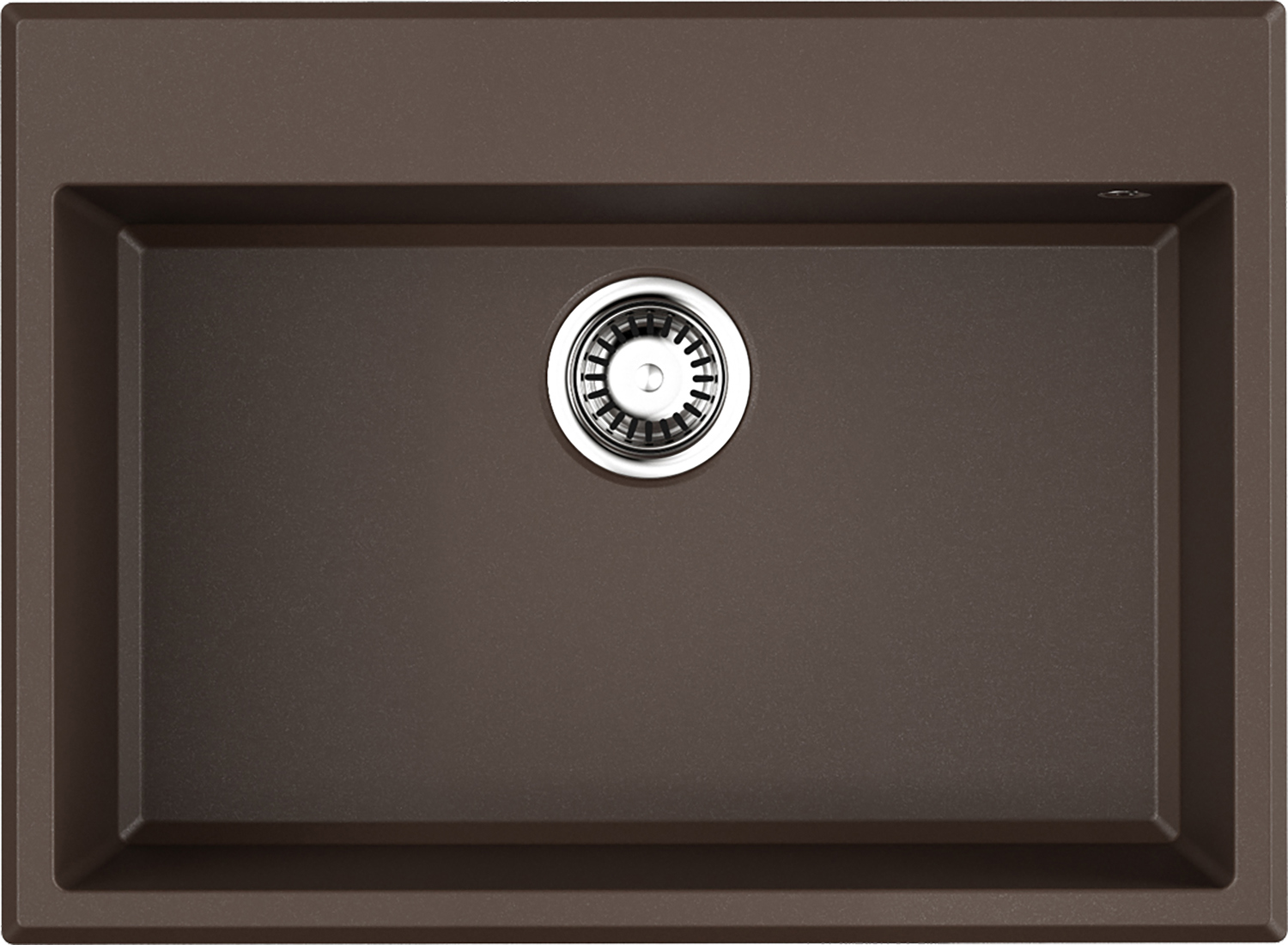 Изображение товара Кухонная мойка OMOIKIRI Tedori 68-DC 68x50 см искусственный гранит темный шоколад
