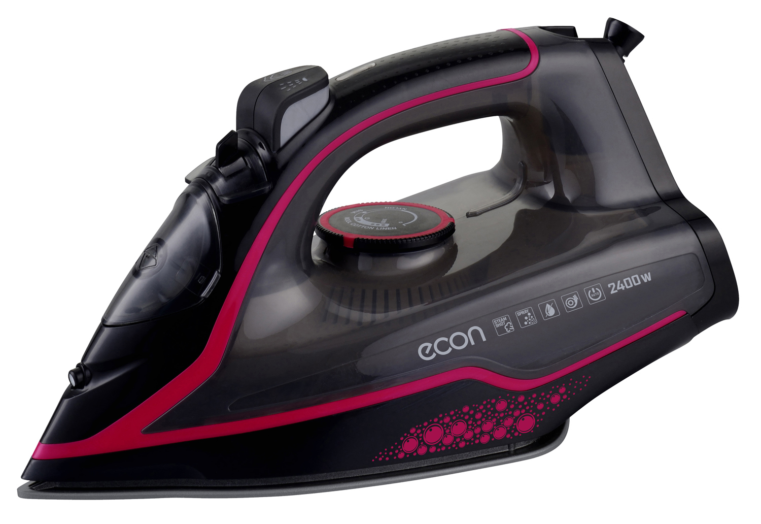 Изображение товара Утюг Econ Eco-bi2405 цвет черный Изображение товара Утюг Econ Eco-bi2405 цвет черный